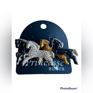 Princess Bijoux Brand/Horse Brooch